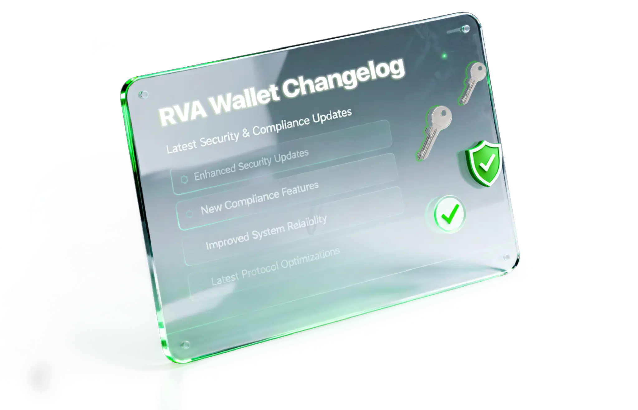 RVA Wallet Changelog